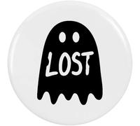 Azeeda 2 x 38mm 'Lost Ghost' Small Button Pin Badges (BB00151282)