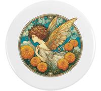 Azeeda 2 x 38mm 'Marigold Garden Fairy' Small Button Pin Badges (BB00147878)
