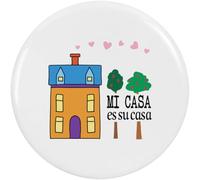 Azeeda 2 x 38mm 'Mi Casa Es Su Casa' Small Button Pin Badges (BB00158156)