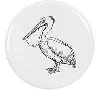 Azeeda 2 x 38mm 'Pelican Bird' Small Button Pin Badges (BB00160036)