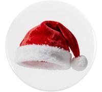 Azeeda 2 x 38mm 'Santa's Hat' Small Button Pin Badges (BB00167386)