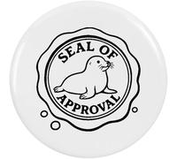Azeeda 2 x 38mm 'Seal of Approval' Small Button Pin Badges (BB00148602)