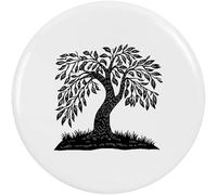 Azeeda 2 x 38mm 'Simple Tree with Grass' Small Button Pin Badges (BB00153734)
