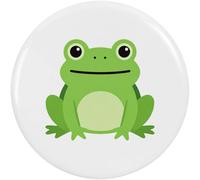 Azeeda 2 x 38mm 'Stylised Green Frog' Small Button Pin Badges (BB00160147)