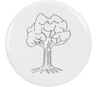 Azeeda 2 x 38mm 'Stylized Tree' Small Button Pin Badges (BB00151942)