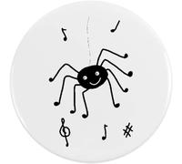 Azeeda 2 x 38mm 'The Melodious Spider' Small Button Pin Badges (BB00171426)