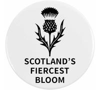 Azeeda 2 x 38mm 'Thistle Scotland's Fiercest Bloom' Small Button Pin Badges (BB00147598)