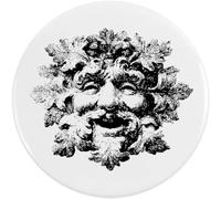 Azeeda 2 x 38mm 'Victorian Green Man' Small Button Pin Badges (BB00156953)