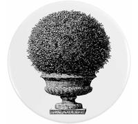 Azeeda 2 x 38mm 'Victorian Topiary' Small Button Pin Badges (BB00156983)