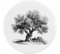 Azeeda 2 x 38mm 'Vintage Olive Tree' Small Button Pin Badges (BB00148854)