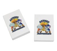 Azeeda 2 x 45mm 'Aussie Adventure' Erasers/Rubbers (ER00055163)