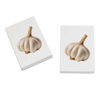 Azeeda 2 x 45mm 'Garlic Bulb' Erasers/Rubbers (ER00055578)