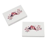 Azeeda 2 x 45mm 'Lovebirds Sitting On A Branch ' Erasers/Rubbers (ER00052357)