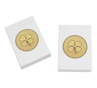 Azeeda 2 x 45mm 'Lucky Penny' Erasers/Rubbers (ER00056025)