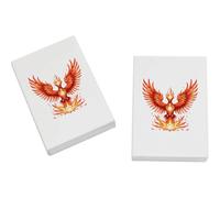 Azeeda 2 x 45mm 'Phoenix Rising from Flames' Erasers/Rubbers (ER00055366)