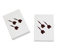 Azeeda 2 x 45mm 'Set of Red Darts' Erasers/Rubbers (ER00052214)