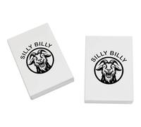 Azeeda 2 x 45mm 'Silly Billy Goat' Erasers/Rubbers (ER00054104)