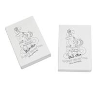 Azeeda 2 x 45mm 'Teacup Ghost Artie The Painter' Erasers/Rubbers (ER00055535)