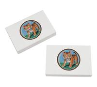 Azeeda 2 x 45mm 'Toyger Tiger' Erasers/Rubbers (ER00045893)