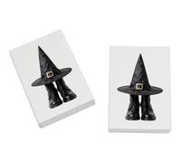 Azeeda 2 x 45mm 'Witch Hat & Boots' Erasers/Rubbers (ER00056870)
