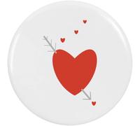 Azeeda 2 x 'A Captured Love Heart ' Button Badges - 38mm (BB00175553)
