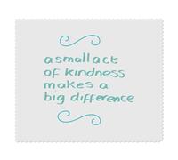 Azeeda 2 x 'A Small Act Of Kindness ' Lens Cleaning Cloths (LC00036661)