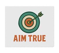 Azeeda 2 x 'Aim True Arrow Target' Lens Cleaning Cloths (LC00036856)