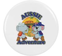 Azeeda 2 x 'Aussie Adventure' Button Badges - 38mm (BB00161850)