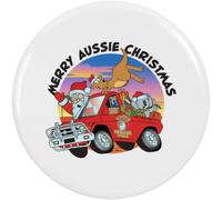 Azeeda 2 x 'Aussie Outback Christmas' Button Badges - 38mm (BB00177991)