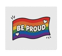 Azeeda 2 x 'Be Proud Pride Flag' Lens Cleaning Cloths (LC00043350)