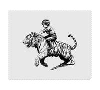 Azeeda 2 x 'Boy Riding Tiger' Lens Cleaning Cloths (LC00036347)