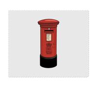 Azeeda 2 x 'British Red Pillar Box' Lens Cleaning Cloths (LC00043163)