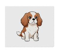 Azeeda 2 x 'Cavalier King Charles Spaniel Puppy' Microfibre Lens/Glasses Cleaning Cloths (LC00039365)