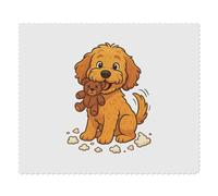 Azeeda 2 x 'Cheeky Cockapoo Dog' Microfibre Lens/Glasses Cleaning Cloths (LC00036585)
