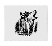 Azeeda 2 x 'City Wolf' Lens Cleaning Cloths (LC00032407)
