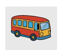 Azeeda 2 x 'Coach Bus Vehicle' Lens Cleaning Cloths (LC00034492)