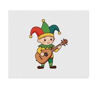 Azeeda 2 x 'Court Jester Playing Lute' Lens Cleaning Cloths (LC00040063)