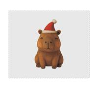 Azeeda 2 x 'Cute Christmas Capybara' Lens Cleaning Cloths (LC00037489)