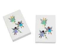 Azeeda 2 x 'Flower Fairies Playing ' Erasers/Rubbers (ER00060562)