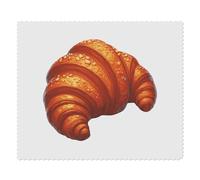 Azeeda 2 x 'Freshly Baked Croissant' Microfibre Lens/Glasses Cleaning Cloths (LC00035319)