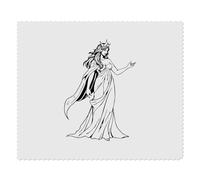 Azeeda 2 x 'Goddess Nyx' Microfibre Lens/Glasses Cleaning Cloths (LC00040661)