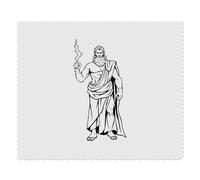 Azeeda 2 x 'Gr od Zeus' Microfibre Lens/Glasses Cleaning Cloths (LC00040647)