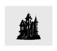 Azeeda 2 x 'Haunted Victorian House' Lens Cleaning Cloths (LC00036884)