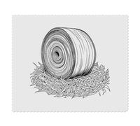 Azeeda 2 x 'Hay Bale' Microfibre Lens/Glasses Cleaning Cloths (LC00039449)