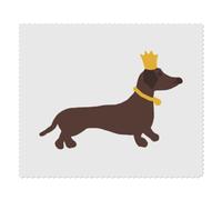 Azeeda 2 x 'His Majesty The Dachshund' Lens Cleaning Cloths (LC00037691)