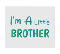 Azeeda 2 x 'I'm A Little Brother' Lens Cleaning Cloths (LC00033223) | Microfibre Cloths for Glasses, Sunglasses, Phones, Cameras and Screens