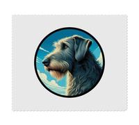 Azeeda 2 x 'Irish Wolfhound Portrait' Lens Cleaning Cloths (LC00036456) | Microfibre Cloths for Glasses, Sunglasses, Phones, Cameras and Screens