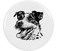 Azeeda 2 x 'Jack Russel Portrait' Button Badges - 38mm (BB00176281)