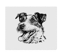 Azeeda 2 x 'Jack Russel Portrait' Lens Cleaning Cloths (LC00044262)