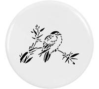 Azeeda 2 x 'Japanese Bird On Branch' Button Badges - 38mm (BB00172761)